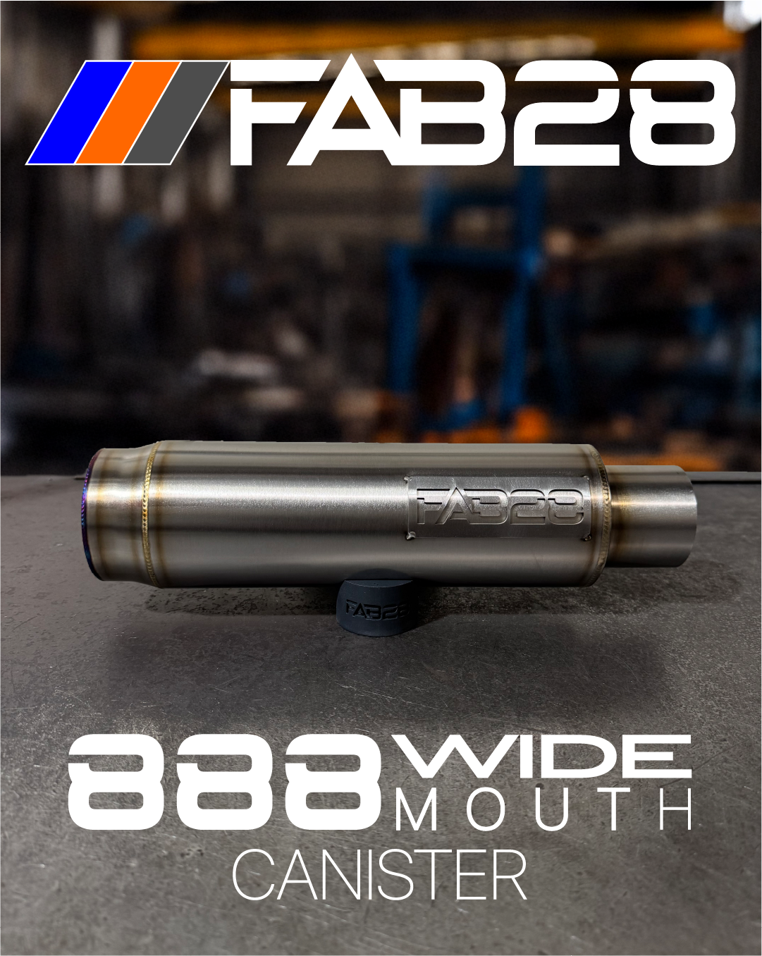 Evolution 888 Wide Mouth Canister