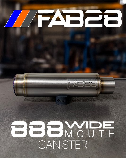 Evolution 888 Wide Mouth Canister