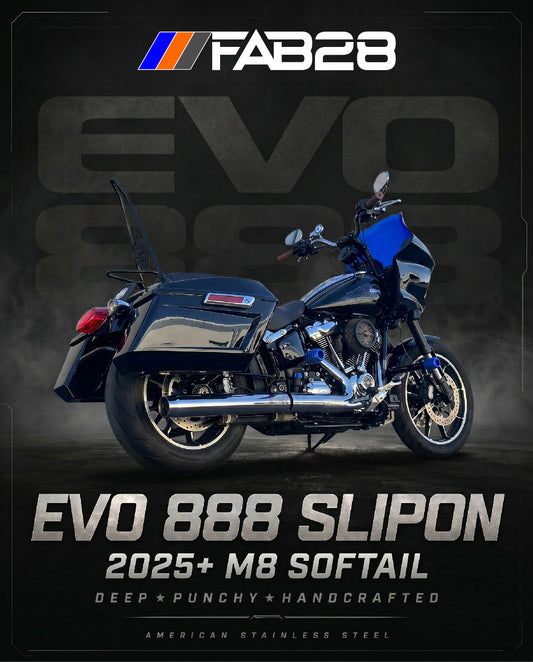 M8 Softail 2025+ Slip-On